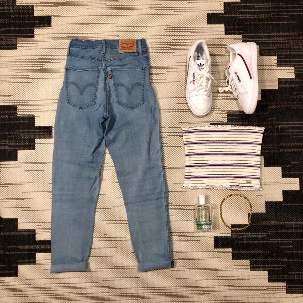 LEVI | CURVY HIGH WAIST SKINNY JEANS - Picture 2 of 4